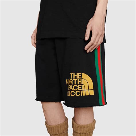 gucci north face shorts|gucci north face fanny pack.